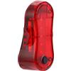 Generic Fanale posteriore ricaricabile per bicicletta, ultra luminoso, luce posteriore a LED, 3 modalità, torcia di sicurezza con design impermeabile, accessorio ad alta visibilità per ciclismo su strada