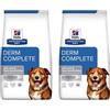 HILL'S Prescription Diet Canine Derm Complete 24 kg (2x12 kg)