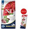 FARMINA N&D Quinoa Dog Adult Medium & Maxi Digestion Agnello & Finocchio 7 kg + FARMINA N&D Quinoa Dental Treat Digestion Medium/Maxi GRATIS!