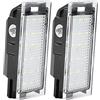 Karlak Luce di 2 Pc Lampada a LED, Twingo/Clio/Megane/lagane, Alta visibilità, Design Semplice, Super luminosità, Sostituzione Diretta per, Alloggi Neri, 18 Perle a LED, Uso a Lungo