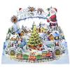 CUT POPUP.COM CUTPOPUP Città di Ghiaccio Biglietti Natale, Biglietti Auguri Natale 2025, Biglietto Auguri Natalizi Regali per Lei, Lui, Moglie, Marito, Famiglia, Mamma, Papà, Christmas Cards (Ice Town) US8-CN317IT