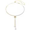 SWAROVSKI COLLANA A Y HYPERBOLA, NODO, MIX DI FINITURE, 5752854