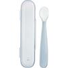 CHICCO CH CUCCHIAIO SIL CASE GRI 6M+ - CHICCO - 989260474