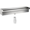 VEVOR Fontana per Piscina a Cascata 23,6 x 4,5 x 3,1 Pollici Fontana per Piscina Rettangolare Costruita in Acciaio Inossidabile Laghetto per Cascata