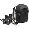Manfrotto Advanced Fast III Zaino Fotografico Professionale per Reflex/Mirrorless con Obiettivi e Laptop, con Divisori Imbottiti Intercambiabili, Accesso Laterale, Attacco per Treppiede