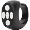 Vikye Telecomando per Registrazione Video Videocamera Bluetooth, 5 Pulsanti TikTok Ring Controller Page Turner, Telecomando per Registrazione Video per, IOS, Android