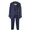 Suitsupply Lazio Frac Completo Uomo UK36R Sottile Blu Navy Lana Super 130's 3