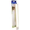 GBC Lampada LED Sottopensile 40cm con Sensore Movimento PIR Ricaricabile Magnetica Luce per Armadio Cucina Wireless CCT 3 Colori Calda Naturale Fredda 3W 190lm Silver