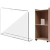 Generic Separatore per armadio - Divisore in acrilico per armadietti, archiviazione e organizzazione della casa, separatori per casa, camera da letto, bagno