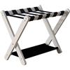GUODDM Portavaligie da Hotel in Legno Massello - Supporto Pieghevole for Valigie, Organizer da Viaggio Pieghevole con Ripiano for Scarpe, for Camera degli Ospiti, 70 * 43 * 50 Cm(A,1pcs)