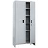 Prometal PRATIKO TUTTOPIANI Cm 100 X 40 X H 175 - Armadio tutto piani 'pratiko' in lamiera verniciata, due ante. completo di quattro mensole. fornito smontato.