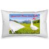 Tex family Tex Tirol Alpi - Guanciale Rettangolare Piuma Oca, Bianco, 50 x 80 cm, 1 pezzo