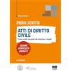 Maggioli Editore Prova Scritta - Atti di diritto Civile Tracce svolte con guida alla redazione e modelli - Esame Avvocato 2026/2027