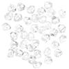 HEALLILY 40pezzi Diamanti per Artigianato in Resina di Ciondoli Forma di Diamante Finto Decorazioni in Resina di Diamanti per Accessori Fai da Te e Progetti Manuali