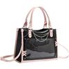 KEXIAO Borsa a tracolla trasparente alla moda Itabag a tracolla con display anime