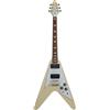Edwards E-FV-LTD Chitarra Elettrica Vintage Bianca Flying V 6 Corde Corpo in ...