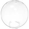 PACKOVE Lampada Globo Copri Lampada Esterna Sfera Trasparente Plastica | Paralume per Lampione Esterno, Copertura per Lampada da Patio, Protezione Dalla Polvere, Luce Morbida