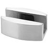 Estink Guida per Porta Scorrevole in Vetro, 50 x 23mm, Acciaio Inox 304, Regolabile, Anti Vibrazione, per Porte Senza Telaio