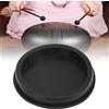 banapo Tappo per handpan, coperchio inferiore del tamburo della linguetta di facile installazione Design standard per strumento(Foro interno da 75 mm)