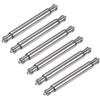 QUARKZMAN 6Pcs Perne Per Cinturino Orologio 2.5Mm Diametro 19Mm Lunghezza