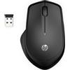 HP 285 Silent - Mouse - ergonomico - ottico - wireless - 2,4 GHz - ricevitore wireless (USB) (6G4E6AA#AC3)