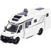 Majorette Auto Hymer B-Class Camper (19 cm), grande MasterLine camper con carrozzeria in metallo, ruota libera, pneumatici in gomma e parti mobili, modello auto per collezionisti e bambini dai 3 anni