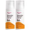 Redcare Derma Crema solare viso SPF 50 2x50 ml
