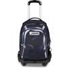 ZAINO TROLLEY JACK SEVEN 8 RUOTE DETACH SHADOWS OF COLOR GRIGIO CENERE