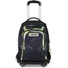 ZAINO TROLLEY JACK SEVEN 8 RUOTE DETACH SHADOWS OF COLOR LIME