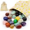 Pietre E Cristalli Multicolori Grande 330G, Pietre Naturali Misto 2-3 Cm, Set Di