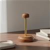 Base Figura 1/6 Legno Design Semplice Supporto Elmo Legno Superficie Liscia