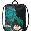 COMIX My Hero Academia , Coulisse Backpack Unisex Bambini E Ragazzi, Nero, Taglia unica