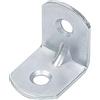 Alberts 837723 - Set di 80 angoli per sedia, con estremità arrotondate, zincate galvanicamente blu, 100 x 100 x 19 mm