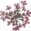 QUARKZMAN 24 Pezzi Fiori Pressati E Essiccati, 2-2,5 Cm/0,8-1 Fiori Di Pizzo Reali Essiccati E Pressati All'ingrosso Per Nail Art Resina Gioielli Candele Biglietti Scrapbook Viola Uva