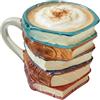 Generico Con Libro Capitolo | Da Caffè Con Libroo Dipinto In 3D | Novità Tazzaa Per Bevande Tè, Latte, Vino E Succhi | Tazzaa Creativa A Tema Libro Per Topi Di Biblioteca, Lettori, Scrittori, Bibl