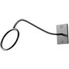 Homyl Porta- Da Parete Nero Moderno per Cappelli Da Cowboy, Ingresso, Camera Da Letto
