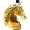Generico Decanter Per Whisky A Forma Di Testa Di Cavallo - Set Di Decanter Per Whisky Da 350 Ml, Strumento Da Barra A Forma Di Testa Di Cavallo, Per Padre Uomo Marito | Papà, Fidanzato, Lui, Compleanno, Vacanz