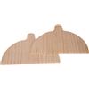 Generic Pala per pizza in legno, per pane, tavola da portata specifica per pizza, pala di trasferimento leggera per forno, pietra, fatti in casa, pasticceria, focacca, cucina, ristorante, set