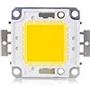 EXMOCIS Chip LED Bianco/caldo LED a led Matrix Cob Pannocchia Integrata Lampada Chip Fai da te Flowlight Floodlight Esternal Power 10W 20W 30W 50W 100W-Chip LED bianco caldo_Chip LED 50W.