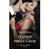 Heidi Rice Claimed For The Desert Prince's Heir (Tascabile) Mills & Boon Modern