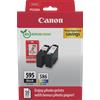 Canon Confezione multipla con cartucce d'inchiostro Canon PG-595/CL-586 + carta fotografica
