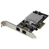 StarTech.com StarTech PCIe x4 Dual-Port Ethernet NIC Intel i350 Gigabit Adapter New in Box