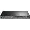 TP-Link Switch Gestito L2+ Gigabit Ethernet 48 porte PoE 1U Nero