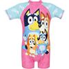 BlueY Costumi da Bagno Costume Intero Bambina | Costume Bagno Bambina | Rosa 5-6 Anni