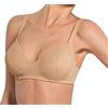 SIELEI Reggiseno SI E LEI - SENZA FERRETTO IN MICROFIBRA STRETCH LISCIA - Coppa C - Adatto alle curbe più generose. Disponibile in3 colori