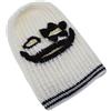 PURPLELILY Caldo passamontagna lavorato a maglia per le donne cappello adulto 3 fori pullover maschera cappello unisex cappello di Halloween puntelli festa cofano berretti, Nero a cinque punte S