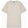 EMPORIO ARMANI T-Shirt Girocollo da Uomo con Stampa Marrone, S