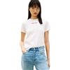 Tommy Jeans Tjw Reg Essential Logo 2 Tee Ext Dw0dw21842 Maglietta S/S Donna (Pacco da 1)