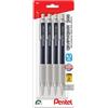 Pentel GraphGear 500 - Matita da disegno meccanica, (0,7 mm), tratto medio, fusto blu, confezione da 4 (PG527BP4C)