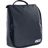 EVOC WASH POUCH Borsa da toilette per il viaggio quotidiano (organizer da viaggio con divisori posizionabili individualmente, gancio integrato per appendere), grigio carbonio - Nero